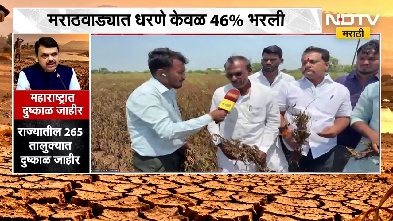 Solapur Farmers | महाराष्ट्रात अखेर दुष्काळ जाहीर, सोलापुरातील शेतकऱ्यांच्या प्रतिक्रिया | NDTV