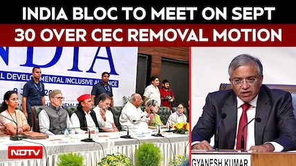 ECI CEC Row | India Bloc To Meet On September 30 Over CEC Removal Motion