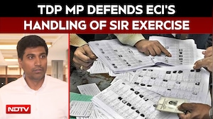 TDP MP Defends ECI's Handling Of SIR Exercise, Cites SIR In Andhra Pradesh