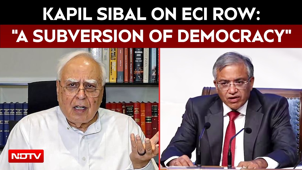 ECI Controversy | Kapil Sibal: "It Is Not Just A Legal Case, But A Subversion Of Democracy"