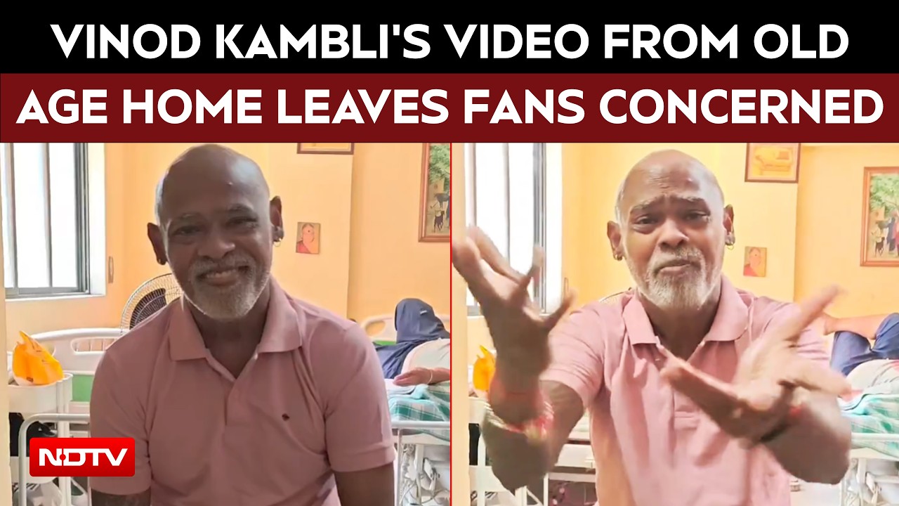 Vinod Kambli’s Viral Video From Old Age Home Leaves Fans Concerned