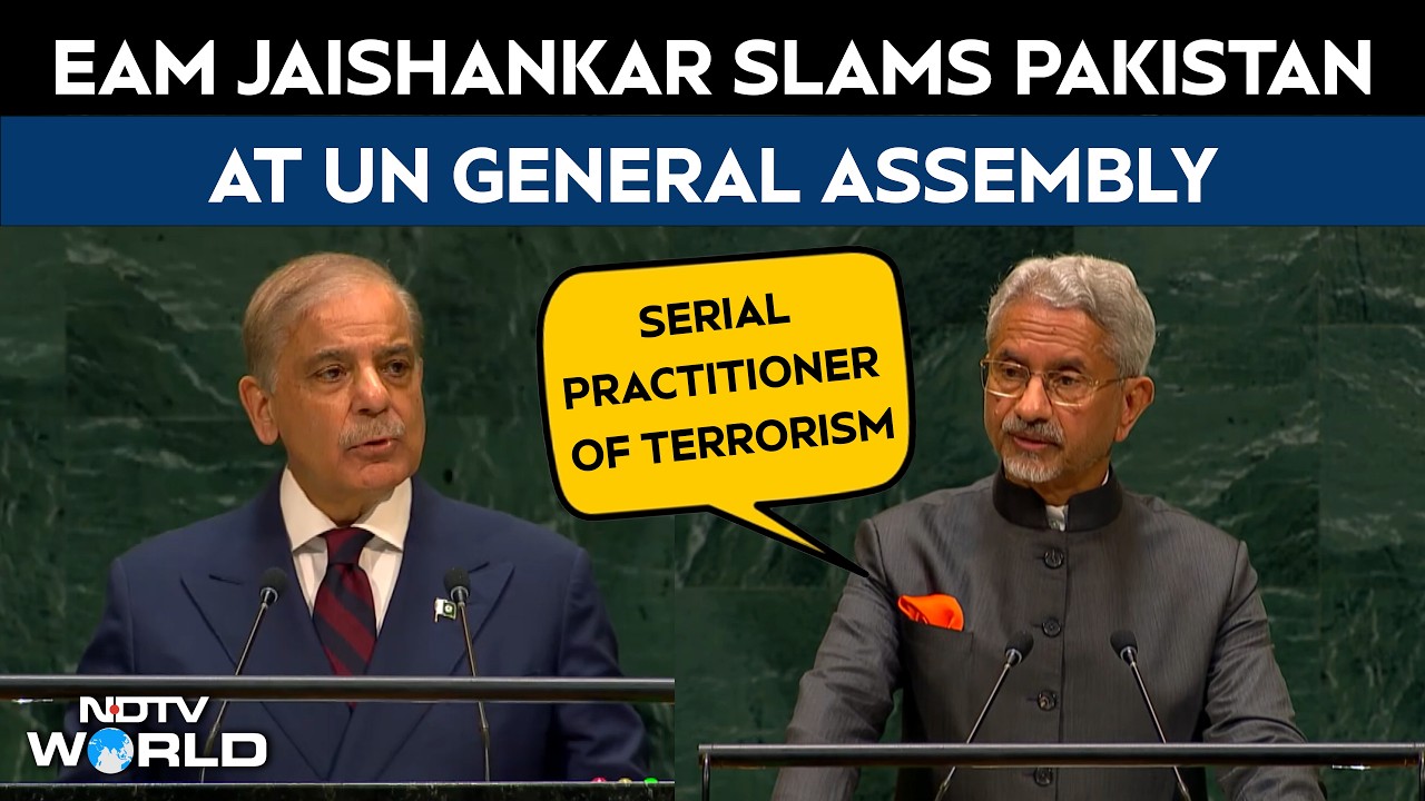 S Jaishankar Slams Pakistan At UNGA: Arguments By Serial Practitioner Of Terrorism Will Not Stand