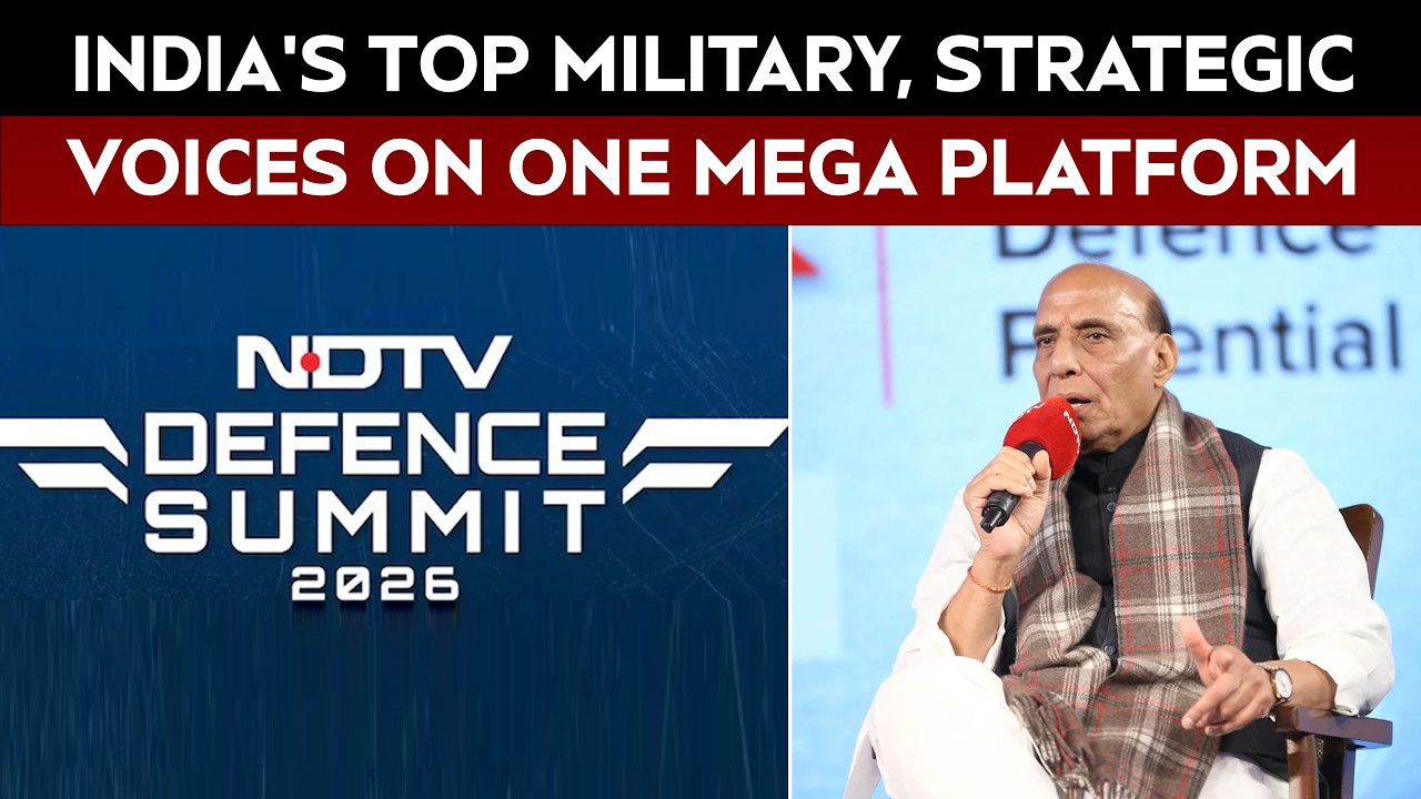 NDTV Defence Summit: India's Top Military And Strategic Voices On One Mega Platform