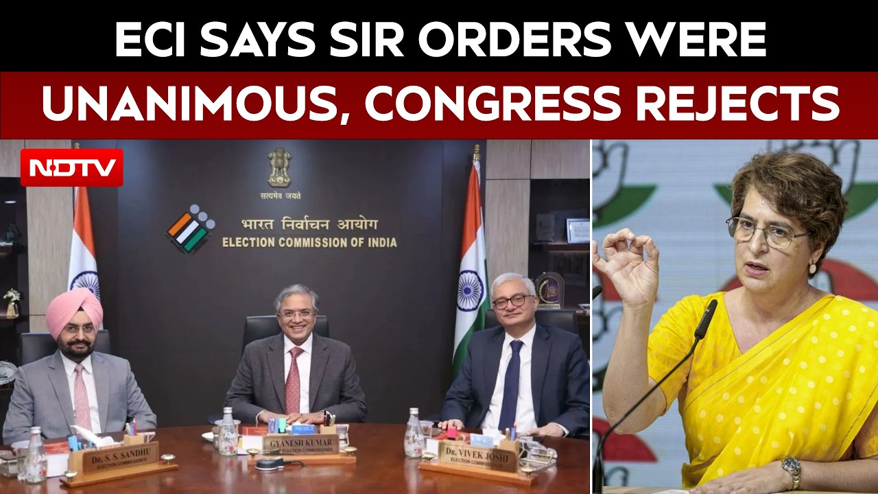 Election Commission Defends SIR Process as Congress Challenges Its 'Unanimous' Claim