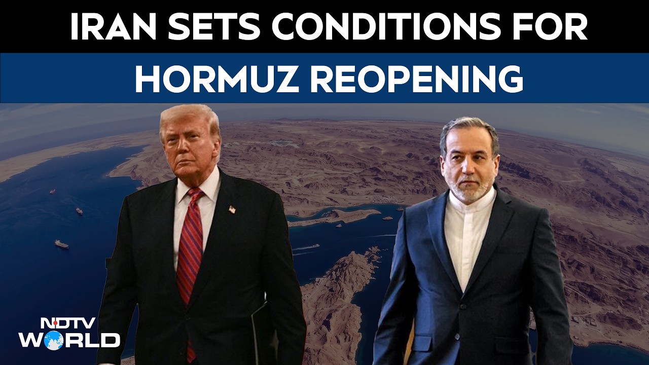 Iran Sets Conditions For Strait Of Hormuz Reopening, Calls For Negotiated Solution