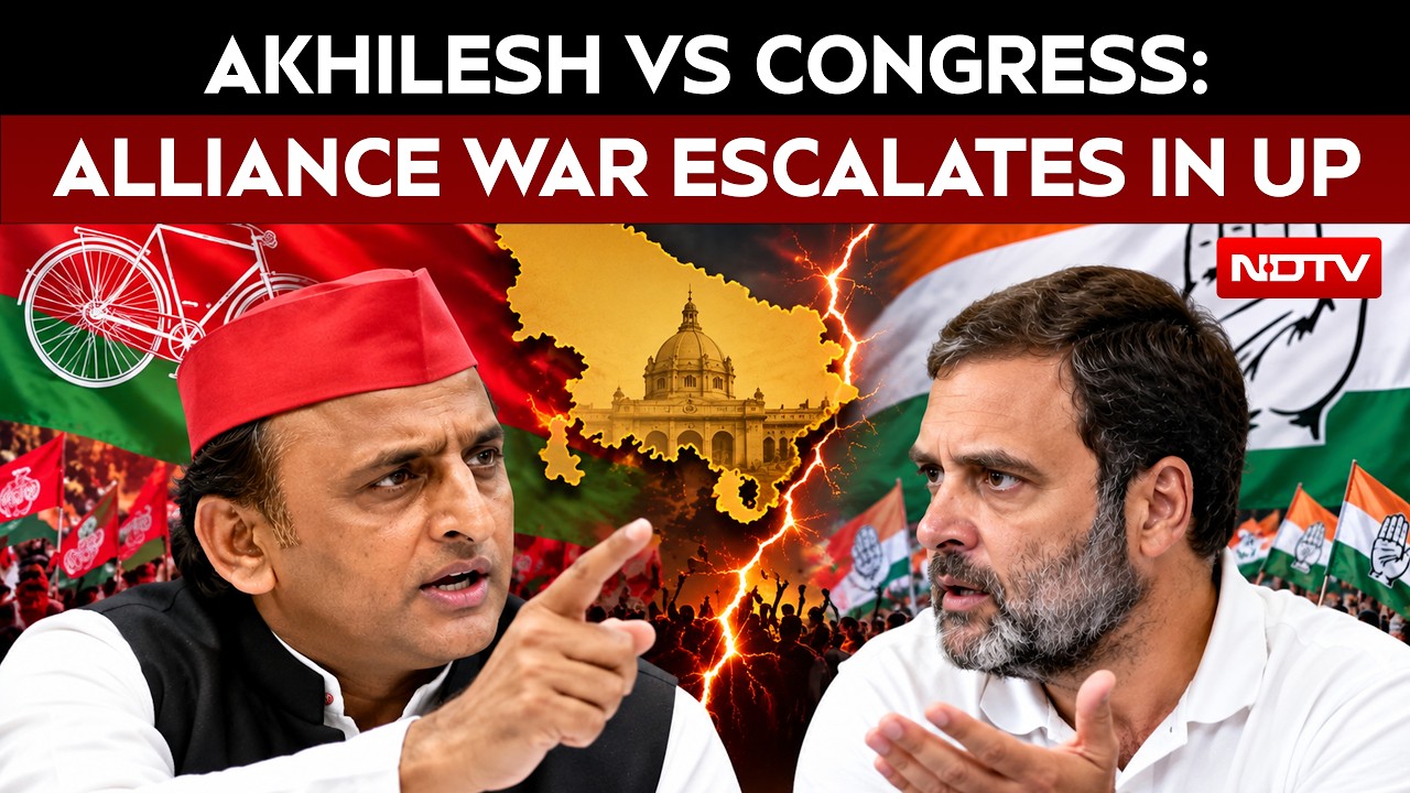 UP Elections 2027 | Akhilesh vs Congress In UP: 'Only Akhilesh' Pitch Sparks Fresh Alliance Row