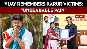 Vijay Latest News | Karur Tragedy Anniversary: Vijay Pays Tribute, Calls Day An "Unhealed Wound"