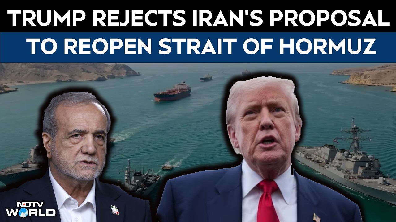 US Iran War | Trump Rejects Iran&rsquo;s Proposal To Reopen Strait Of Hormuz, Says "Iran Losing Badly"