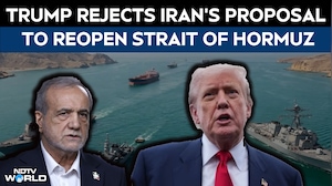 US Iran War | Trump Rejects Iran&rsquo;s Proposal To Reopen Strait Of Hormuz, Says "Iran Losing Badly"
