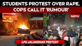 LPU Jalandhar Protests | Students Protest 'Rape By Worker', Police Call It 'Rumour'