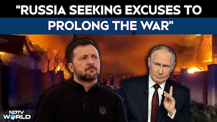 Russia Ukraine War | Zelenskyy Accuses Putin Of Seeking Excuses To Prolong Ukraine War As Kyiv Hit