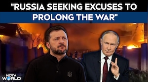 Russia Ukraine War | Zelenskyy Accuses Putin Of Seeking Excuses To Prolong Ukraine War As Kyiv Hit