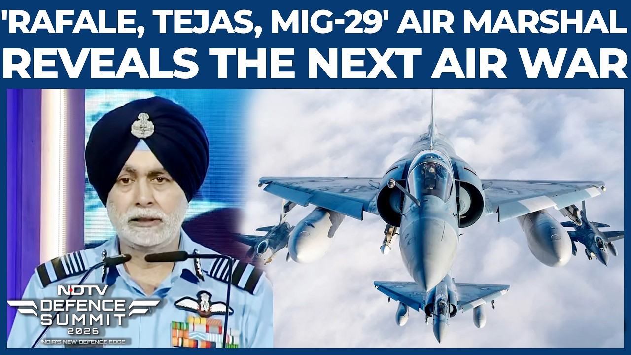 FULL: 'Aircraft Won't Needs', Air Marshal Explains the Future of Air War | NDTV Defence Summit