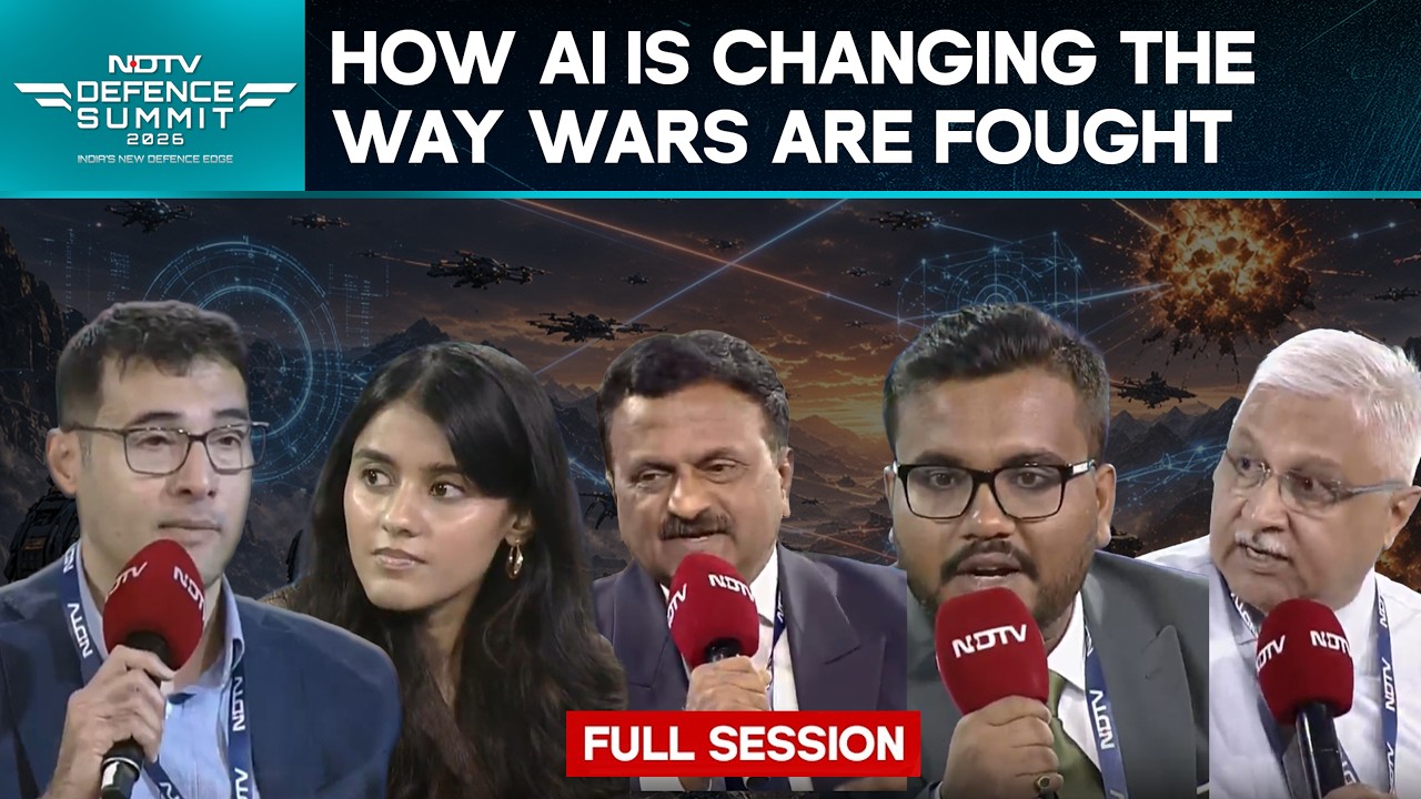 NDTV Defence Summit: How AI, Drones And Autonomy Are Reshaping Modern Warfare