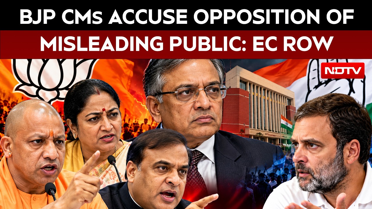 Gyanesh Kumar Row: BJP's Chief Ministers Hit Back At Opposition Over EC Controversy