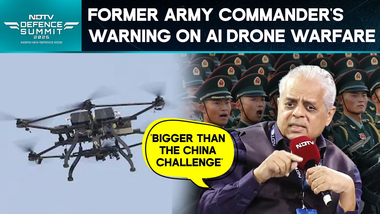 China Army | 'Bigger Than The China Challenge': Former Army Commander On AI Drone Warfare