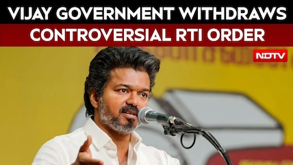 Vijay's TVK Government Withdraws Controversial RTI Move Amid Backlash