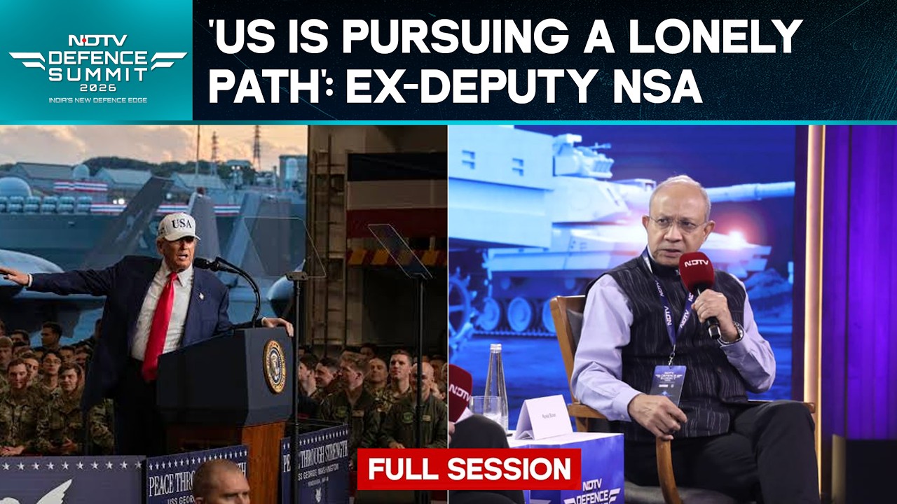 'Trump's America Is Lesson In Strategic Autonomy': Ex-Deputy NSA Pankaj Saran | NDTV Defence Summit