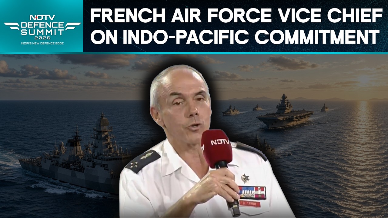 French Air Force Vice Chief Explains Paris' Interest In Indo-Pacific Security | NDTV Defence Summit