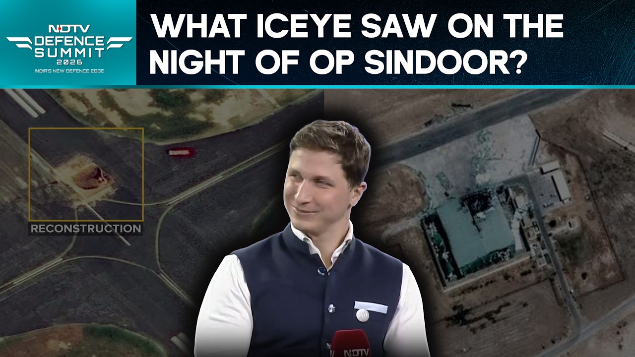 What ICEYE Saw On The Night Of Operation Sindoor? CEO Responds | NDTV Defence Summit 2026