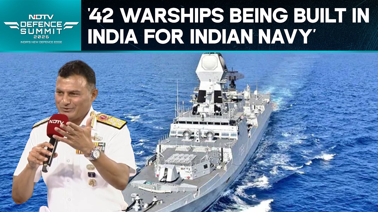 Navy Chief: '42 Warships Being Built For Indian Navy, All In Indian Shipyards'