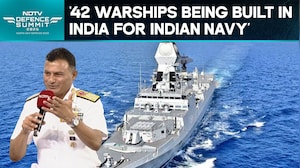 Navy Chief: '42 Warships Being Built For Indian Navy, All In Indian Shipyards'