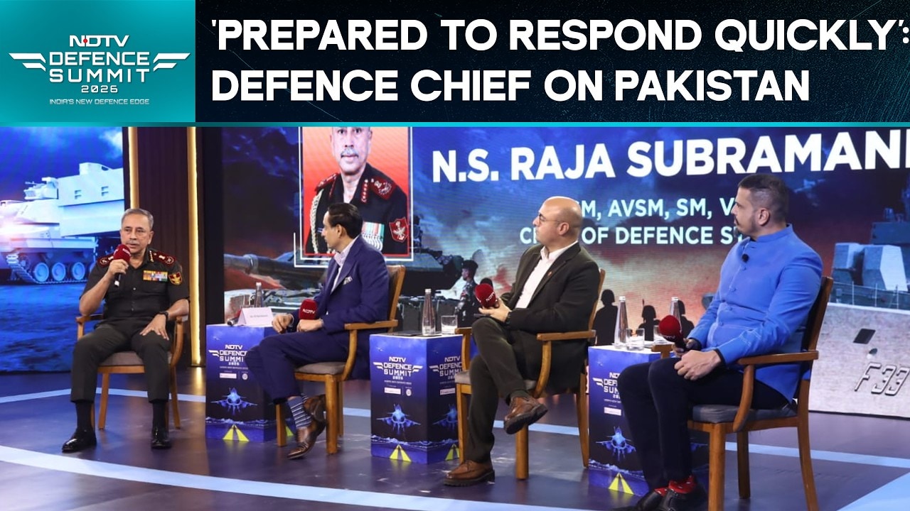 Defence Chief | 'Prepared To Respond Quickly, Decisively': Defence Chief On Pakistan Threat