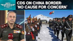 Chief Of Defence Staff On China Border: "I Don't Think There's Any Cause For Concern"