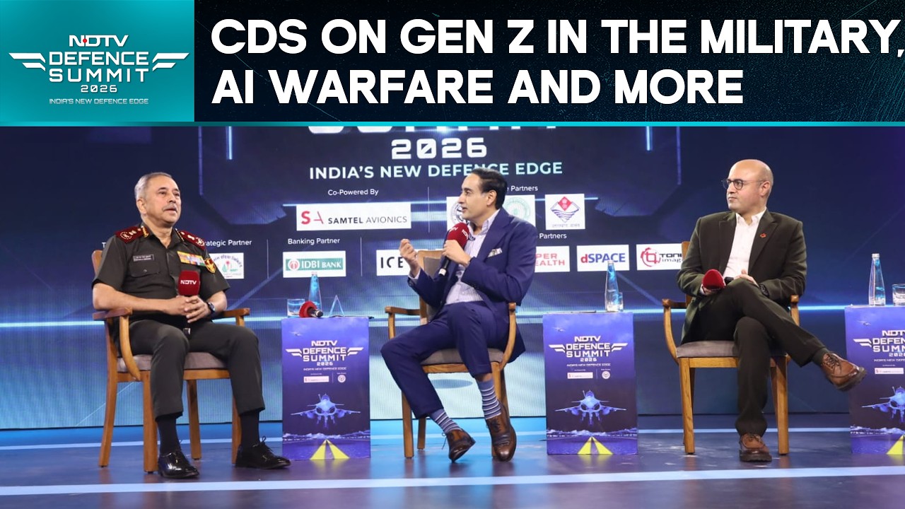 CDS On Gen Z In The Military, AI Warfare & India's Cyber Defence