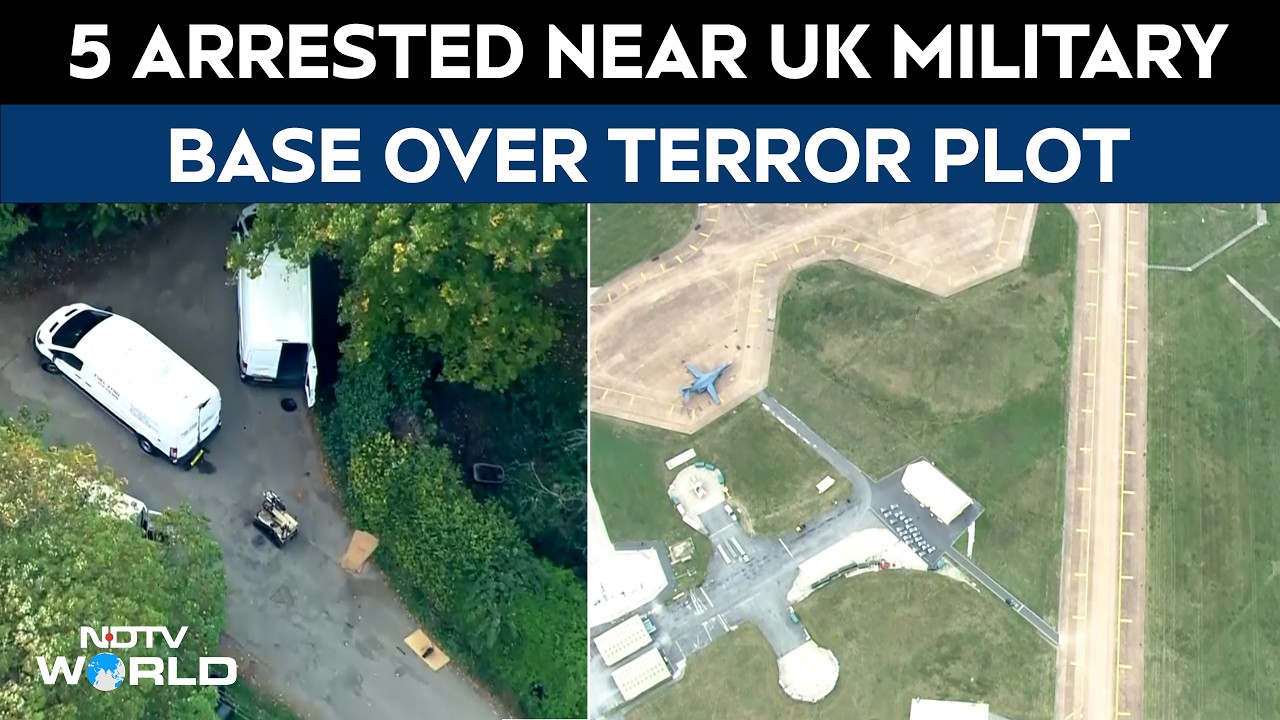Explosives Found Near RAF Base Used By US As UK Probes Major Security Incident