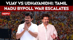 Vijay vs Udhayanidhi: TVK-DMK War Of Words Intensifies Ahead Of TN Bypolls
