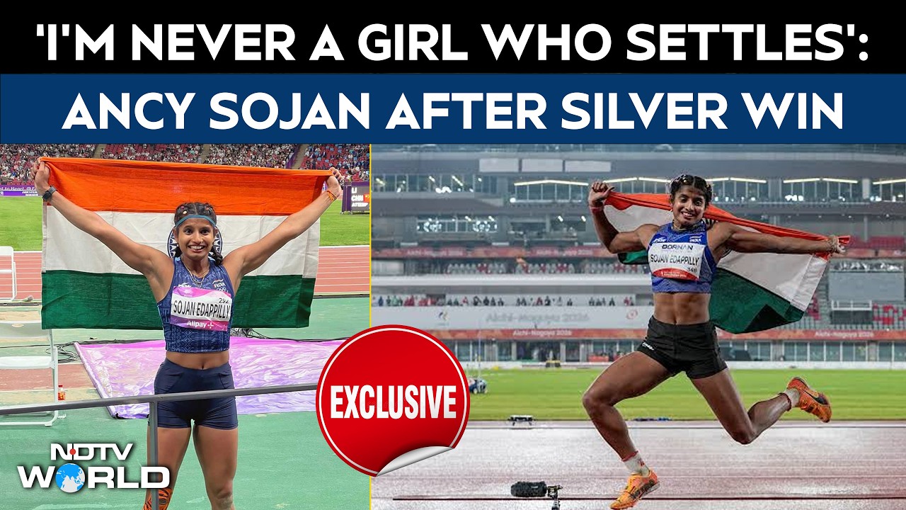 Asian Games 2026 | Ancy Sojan On Asian Games Silver: "I Am Never A Girl To Settle Easily"