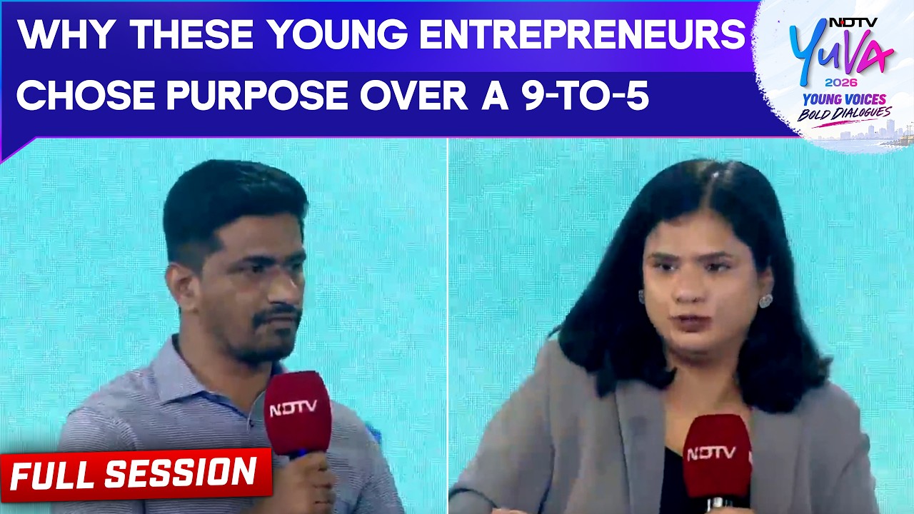 They Saw a Problem. Then They Built a Business to Solve It | NDTV Yuva 2026 - Mumbai Chapter