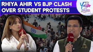 Rhiya Ahir Vs Sidharth Yadav: Fiery Face-Off Over Student Movements | NDTV Yuva 2026