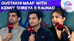 Comedians Kenny Sebastian, Raunaq Rajani, And Shreya Priyam Roy At NDTV Yuva
