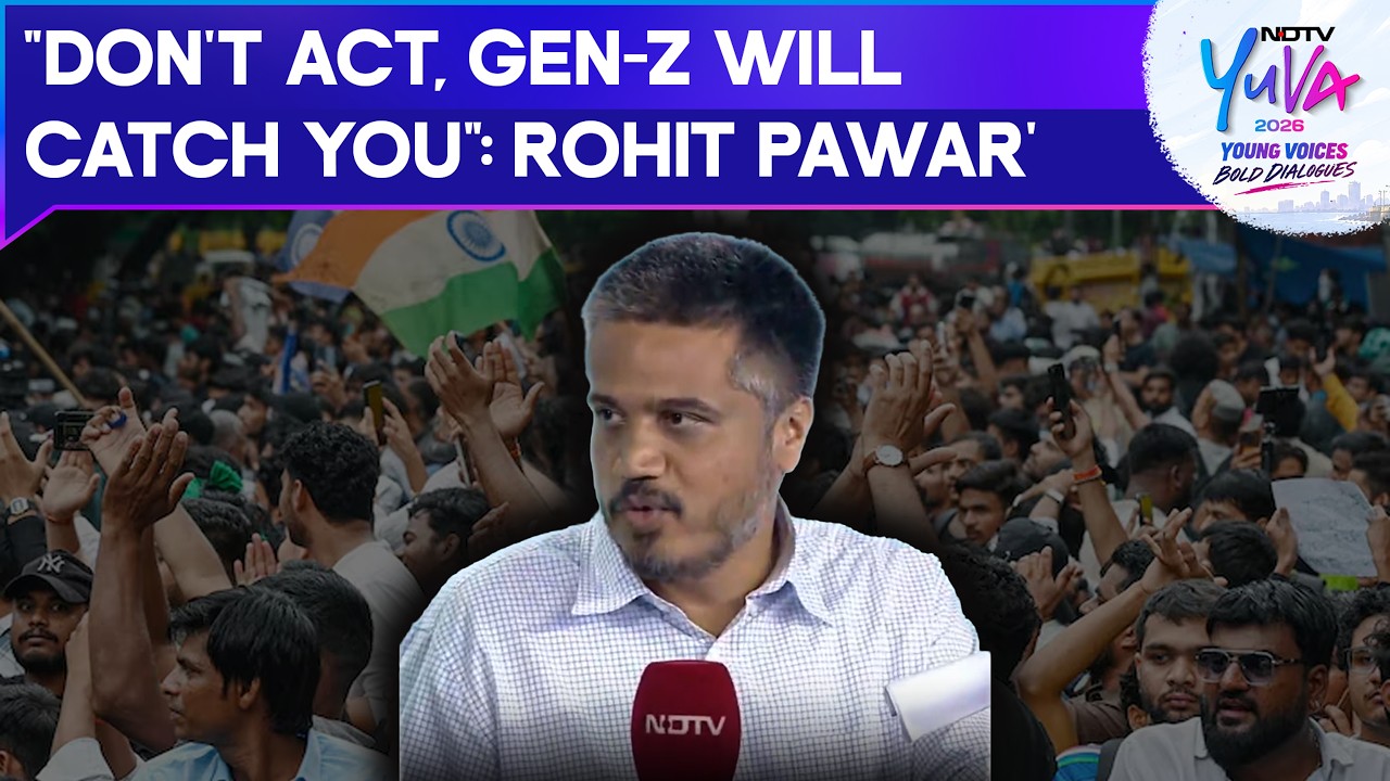 NDTV Yuva 2026 | Can Politicians Really Understand Gen-Z? NCP(SP) MLA Rohit Pawar's Blunt Answer