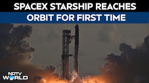 SpaceX Starship Reaches Orbit For First Time, Deploys 26 Starlink Satellites