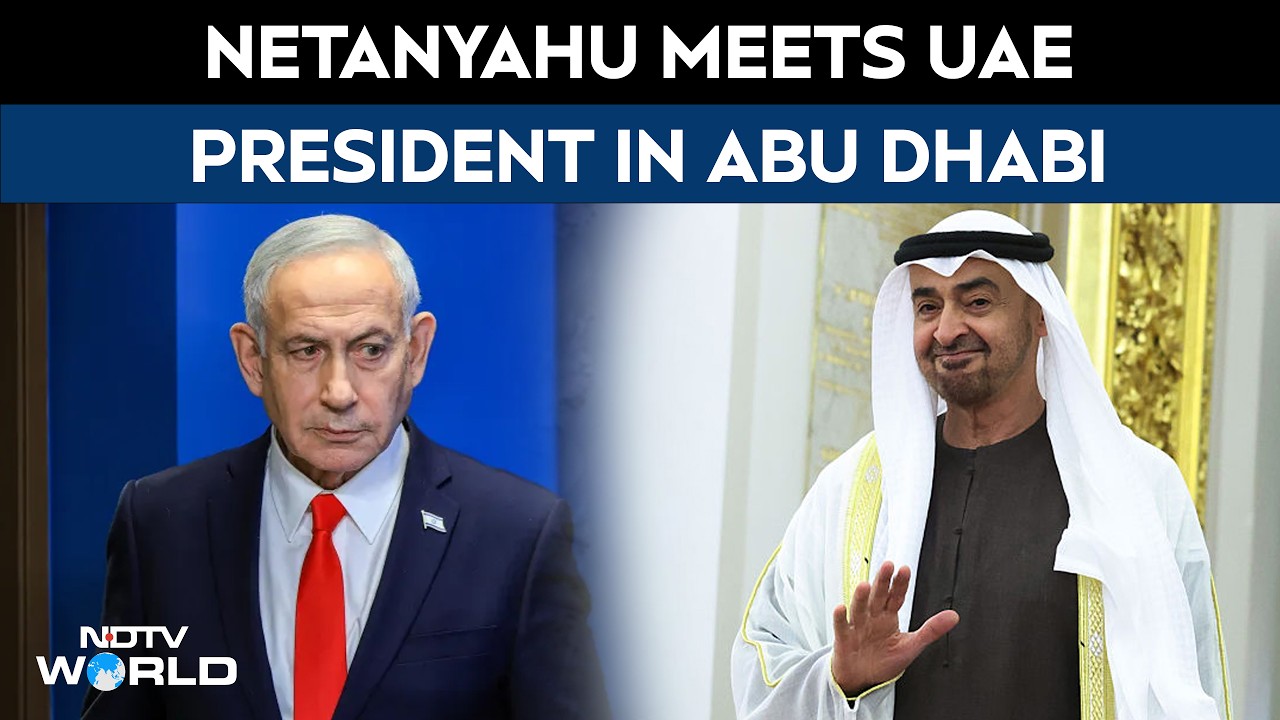 Netanyahu Makes Rare Trip To Abu Dhabi, Meets UAE President Amid Iran War