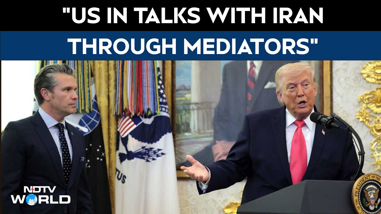 Donald Trump Says US In Talks With Iran Through Mediators As Tehran Awaits Washington's Response