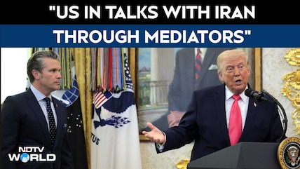 Donald Trump Says US In Talks With Iran Through Mediators As Tehran Awaits Washington's Response