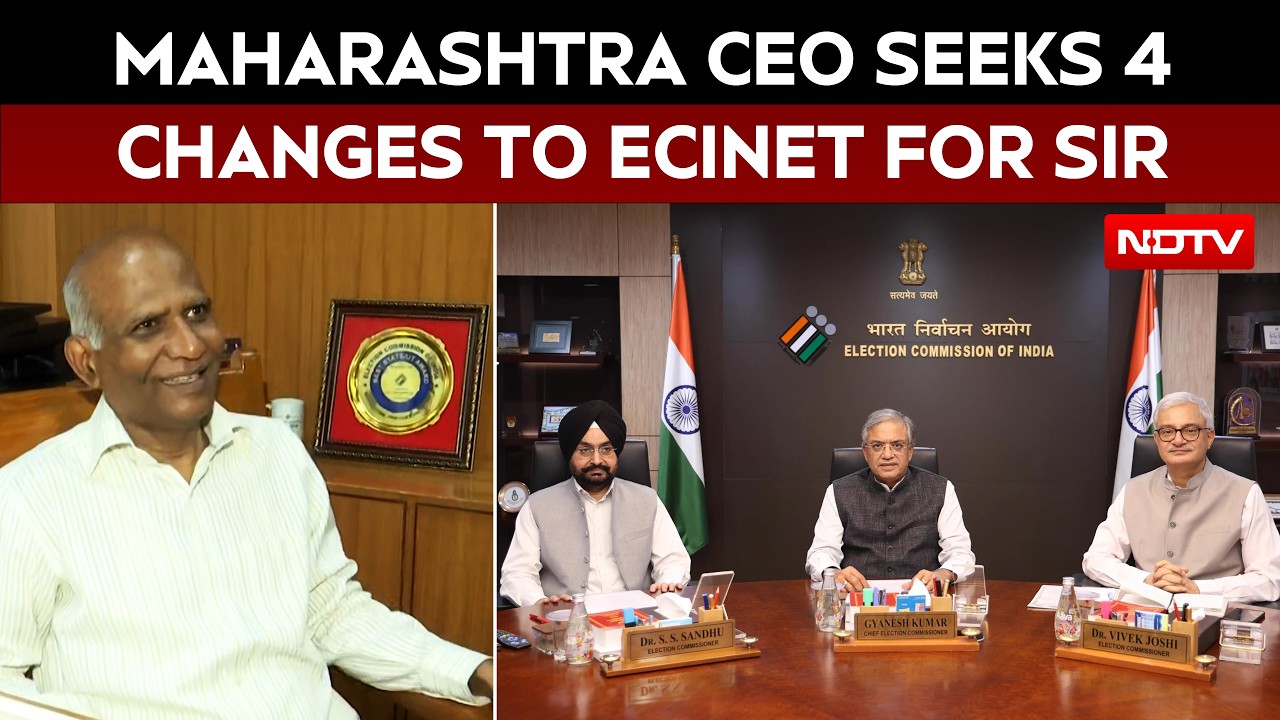 Maharashtra CEO Seeks 4 Changes To ECINet Software For SIR Notice Process