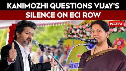 Tamil Nadu Bypoll: Kanimozhi Questions Vijay&rsquo;s Silence On ECI And Voter List Row