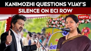 Tamil Nadu Bypoll: Kanimozhi Questions Vijay&rsquo;s Silence On ECI And Voter List Row