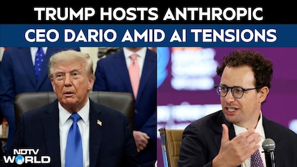 Donald Trump Hosts Anthropic CEO Dario Amodei For White House Dinner Amid AI Tensions
