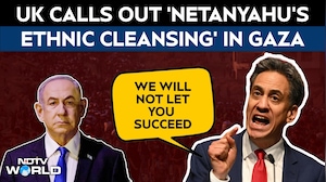 Netanyahu Gaza | UK Foreign Secretary Rips Into Israel, Says People Were Right About Palestine