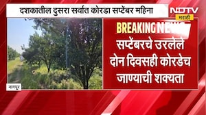 Nagpur No Rain | दशकातील दुसरा सर्वात कोरडा सप्टेंबर महिना, नागपुरात सरासरीच्या निम्माही पाऊस नाही
