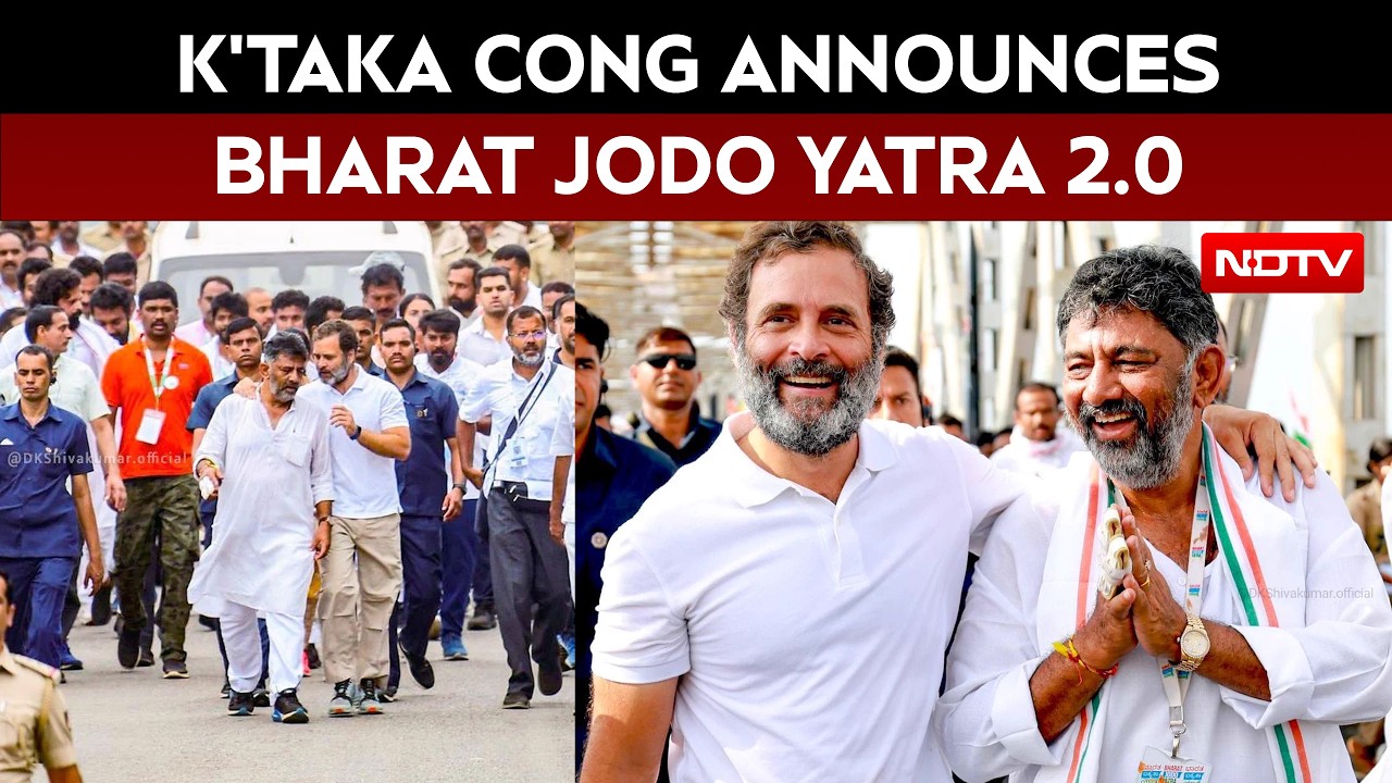 Bharat Jodo Yatra 2.0: Karnataka Congress To Cover 84 Seats From September 30