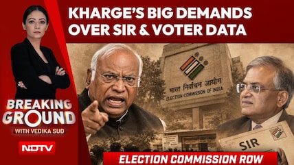 SIR Row: Kharge Demands Timely Sharing Of Electoral Rolls And Voter Data