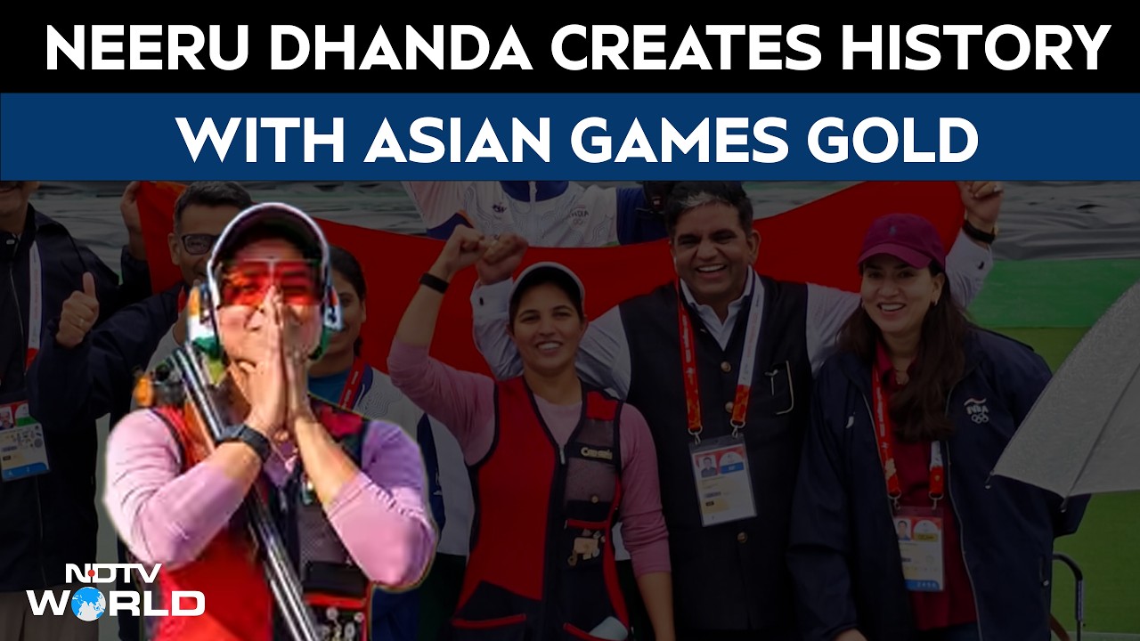 Asian Games 2026 | Neeru Dhanda Creates History, Wins India’s Fifth Gold At Asian Games