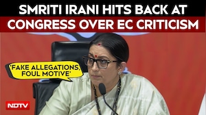 Smriti Irani Hits Back At Congress Over EC Criticism | SIR Row Explained